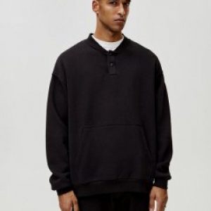 купить Свитшот Pull & Bear 9242/561/800-AAAD M Черный (DD3000003707804_09242561800038)