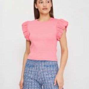 купить Футболка Zara 0264/023/620 L Розовая (00264023620045)