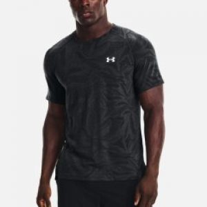 купить Футболка Under Armour Ua Streaker Jacquard Tee 1369747-001 XXL Черная (195252345266)