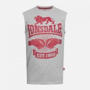 купить Майка Lonsdale Cleator 117016-1004 S Marl Grey (4251522367911)