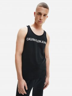 купить Майка Calvin Klein Jeans Institutional Logo Reg Tank J30J315249-BAE XL Ck Black (8719852651903)