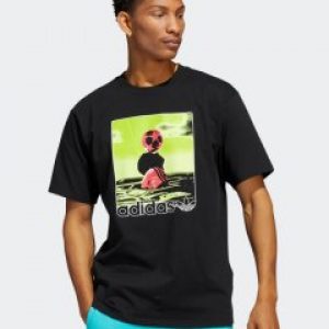 купить Футболка Adidas Football Photo HC2128 S Black/Multco (4065425036801)