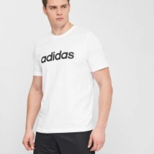 купить Футболка Adidas M LIN SJ T GL0058 XL White/Black (4062064947055)