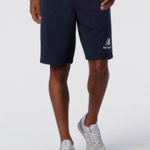 купить Шорты New Balance Essentials Stacked Logo MS03558ECL XXL Синие (194389365192)