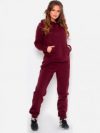 купить Спортивный костюм ISSA PLUS 11088 XL Бордовый (issa2000151797321)