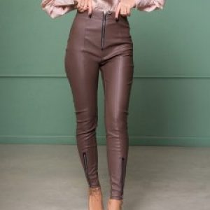 купить Брюки ISSA PLUS SA-372 S Коричневые (issa2007682163519)