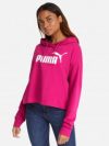 купить Худи Puma ESS Cropped Logo Hoodie TR 58687086 XS Festival Fuchsia (4064535493092)