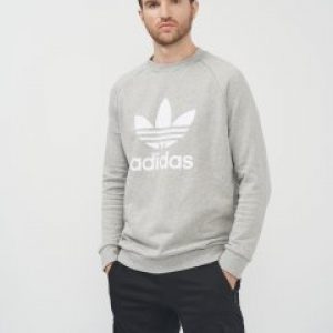 купить Свитшот Adidas Trefoil Crew H06650 S Medium Grey Heather (4064055124001)