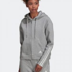 купить Толстовка Adidas W Dk Fz Hd HD1712 XS Mgreyh/White (4065423577429)