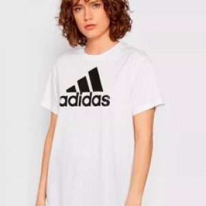 купить Футболка Adidas W Bl Boyf T HE6741 2XS White/Black (4065423657848)