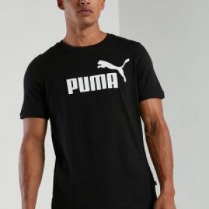 купить Футболка Puma Ess Logo Tee 58666601 M Puma Black (4063697405783)