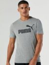 купить Футболка Puma Ess Logo Tee 58666603 M Medium Gray Heather (4063697404564)